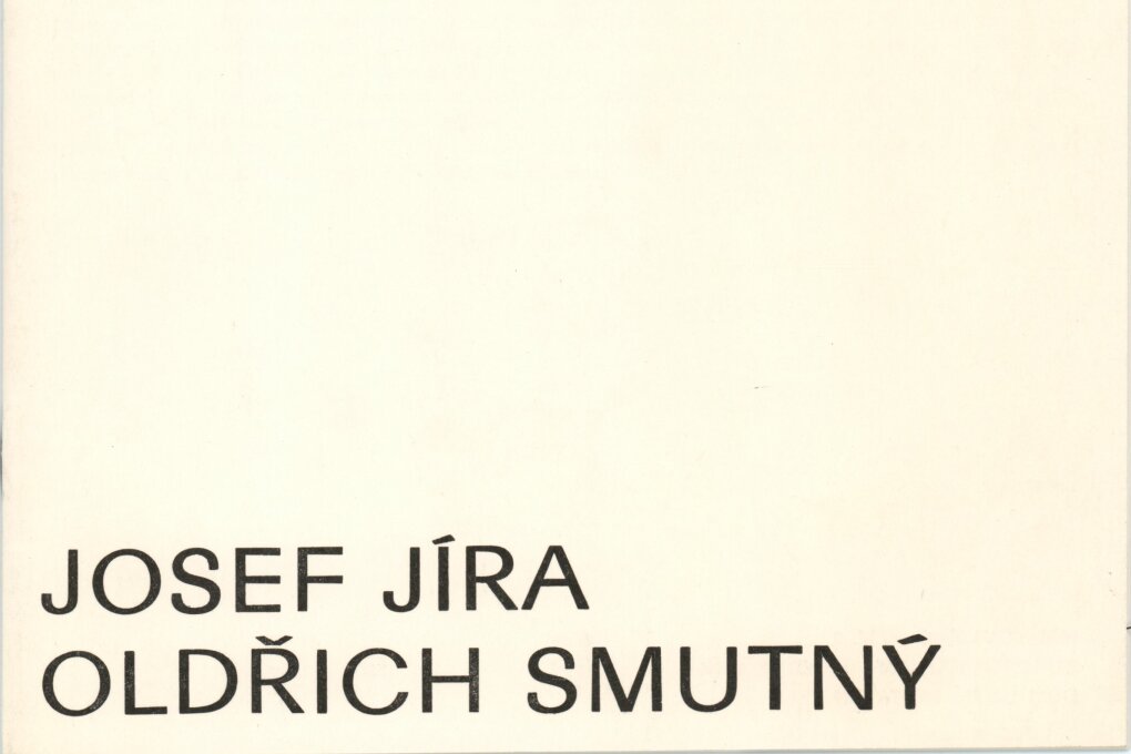 Josef Jíra, Oldřich Smutný – obrazy, kresby, grafika, ilustrace